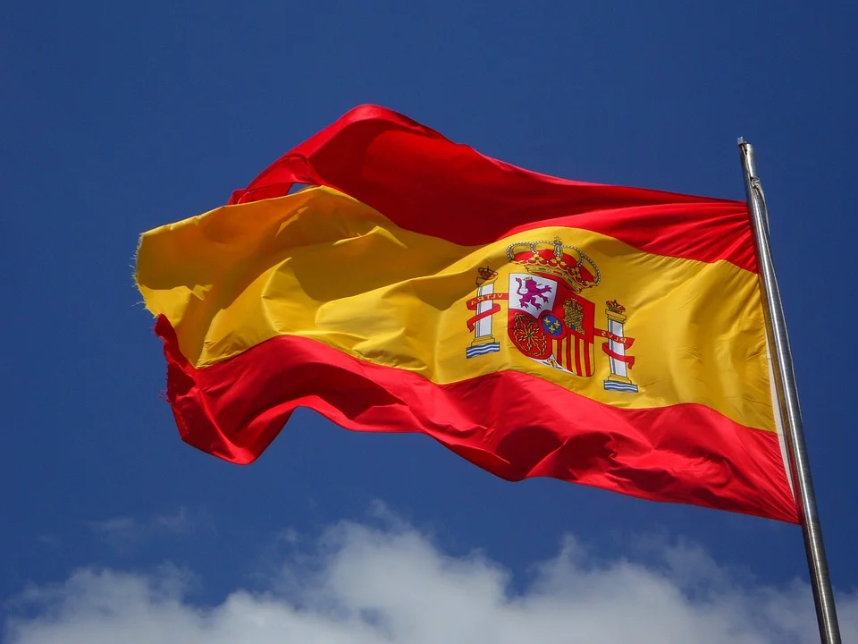 Spain, Flag, Flutter, Spanish, Cabrera, Wind, Windy