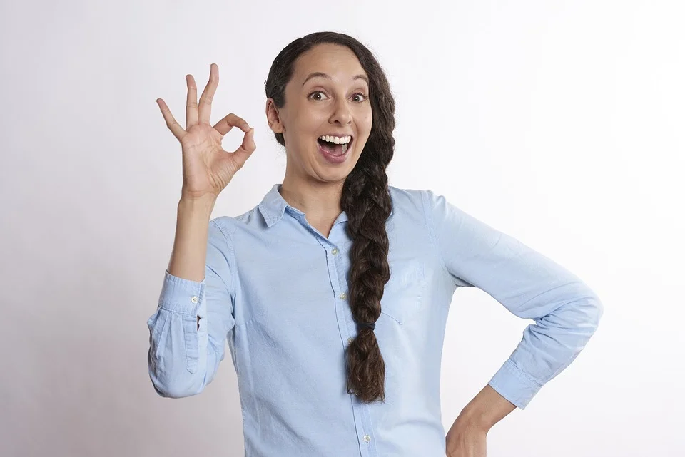 Ok, A-Ok, Woman, Yes, Positive, Symbol, Success, Good