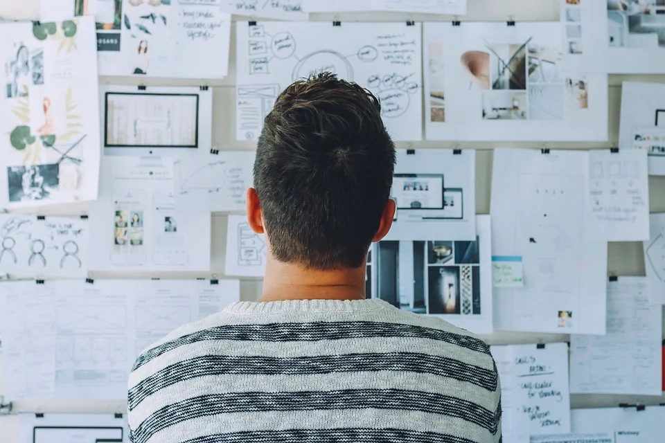 Concept, Man, Papers, Person, Plan, Planning, Research